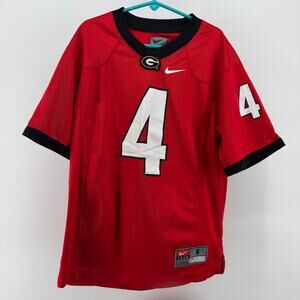 Nike Georgia Bulldogs #4 Youth Red Football Jersey Size S